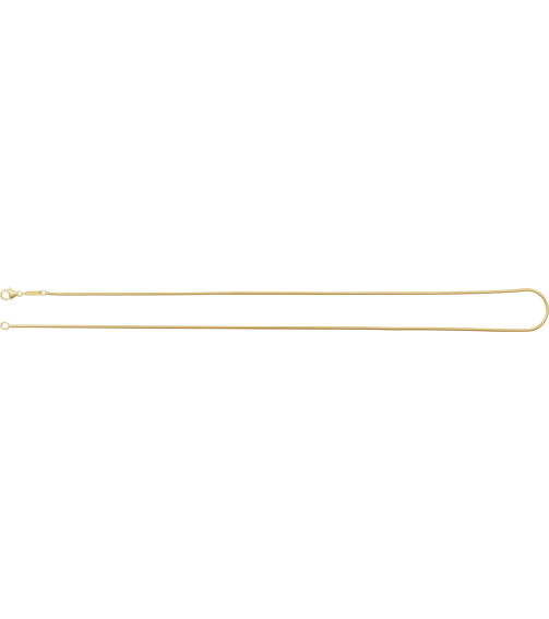 Ch1271 14K Yellow Snake 1.2 Mm 20 In Lobster Clasp Polished Boa Snake Chain