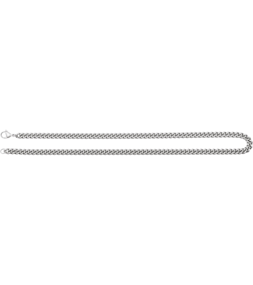 Ch1272 Stainless Steel Curb 6.3 Mm 24 In Lobster Clasp Polished Curb Chain