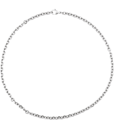 Ch1273 Titanium Cable 5.5 Mm 20 In Lobster Clasp Polished Diamond Cut Cable Chain