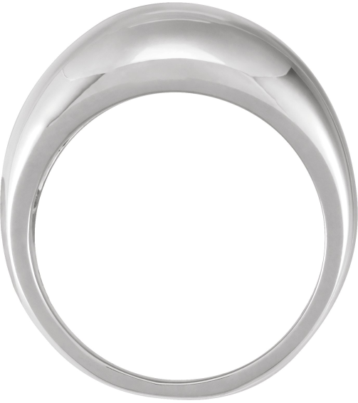 50199 Sterling Silver 7 12 Mm Polished Dome Ring