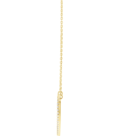 66415 Necklace Set 14K Yellow 21.1 X 18.7 Mm 16 In Polished 14 Ctw Natural Diamond Heart Necklace