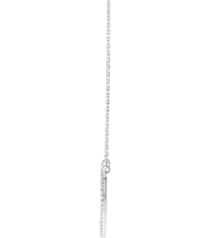 66415 Necklace Set 14K White 21.1 X 18.7 Mm 16 In Polished 14 Ctw Natural Diamond Heart Necklace