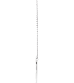 66415 Necklace Set 14K White 28.2 X 25 Mm 16 In Polished 38 Ctw Natural Diamond Heart Necklace