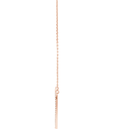 66415 Necklace Set 14K Rose 28.2 X 25 Mm 16 In Polished 38 Ctw Natural Diamond Heart Necklace