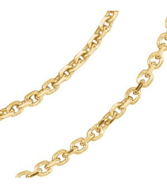 Ch125 14K Yellow Cable 1.75 Mm 18 In Lobster Clasp Diamond-Cut Diamond-Cut Cable Chain