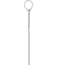 R4030 Pendant 14K White 22 X 14 Mm Polished Cross Pendant