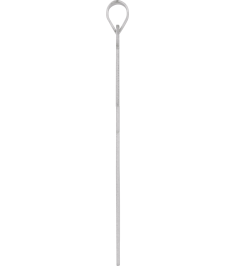 R4030 Pendant 14K White 39 X 25 Mm Polished Cross Pendant