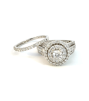 14K/W/GOLD BRIDAL*SET 2.01CT 0.50CT/CNT